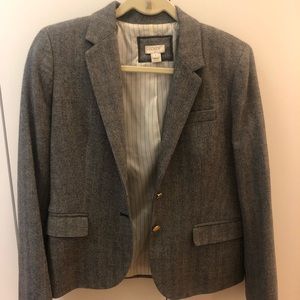 J. Crew houndstooth blazer